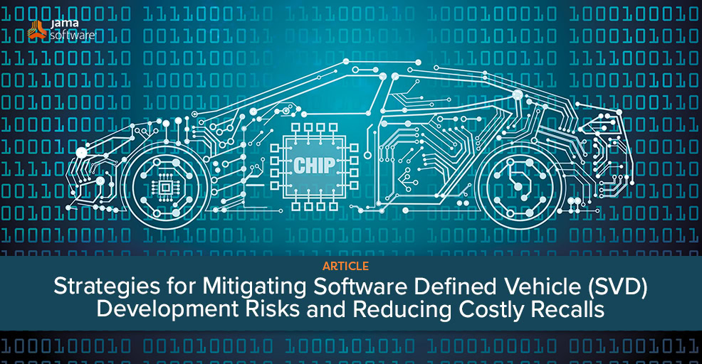 This image shows a car, which represents a software defined vehicle (SDV)